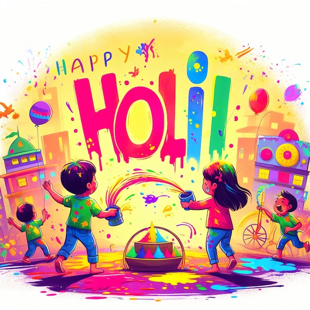 Alles Gute zum Holi.