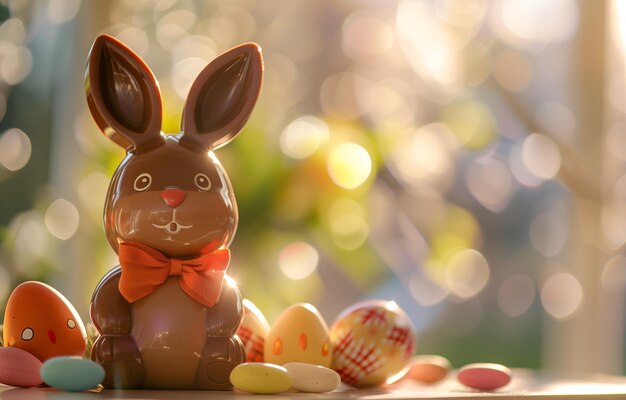 Alles Gute zum Osterhase aus Schokolade