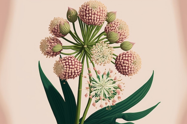 Allium cristophii a cebola persa ou estrela da Pérsia em flor