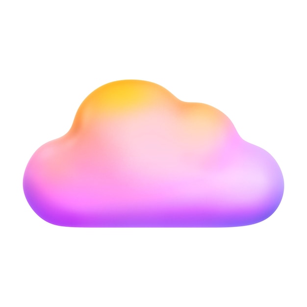 Almacenamiento en la nube png icona pegatina fondo transparente