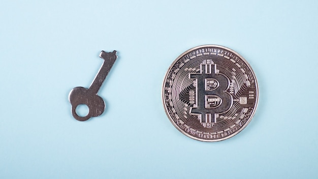 Almacenar la clave de bitcoin, el concepto de seguridad de una billetera de criptomonedas