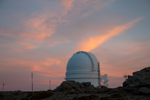 Foto almería, españa, observatorio de calar alto