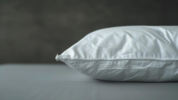 una almohada blanca con la palabra "cuz" en ella