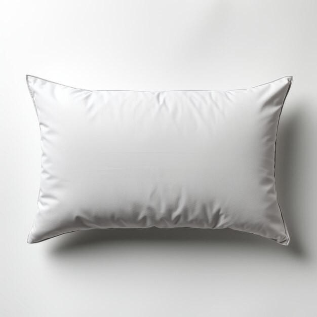 Almohada en blanco para la maqueta