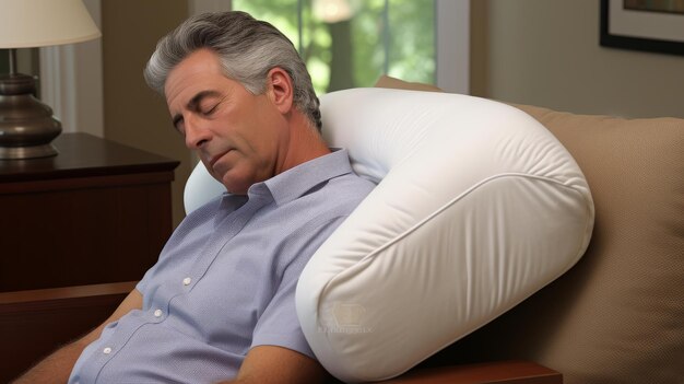 Almohada ortopédica para personas mayores