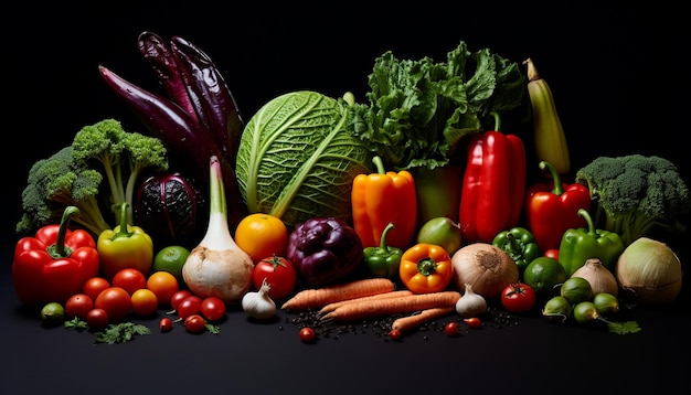 Almuerzo de verduras españolas