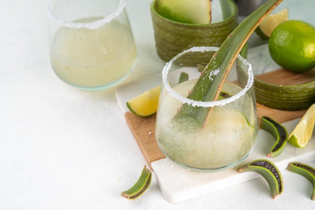 Aloe Margarita-Cocktail