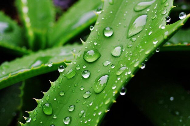 Aloe vera e gotas