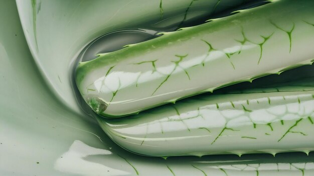 Foto aloe-vera-gel-textur