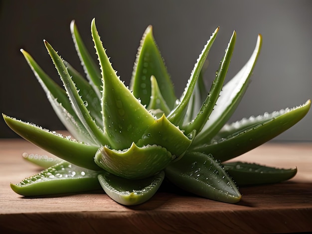 Aloe vera na natureza selvagem