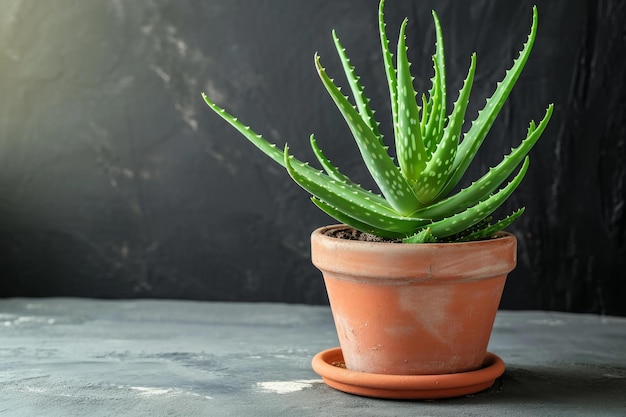 Aloe vera pot Gerar Ai