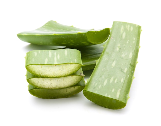 Aloe vera en rodajas