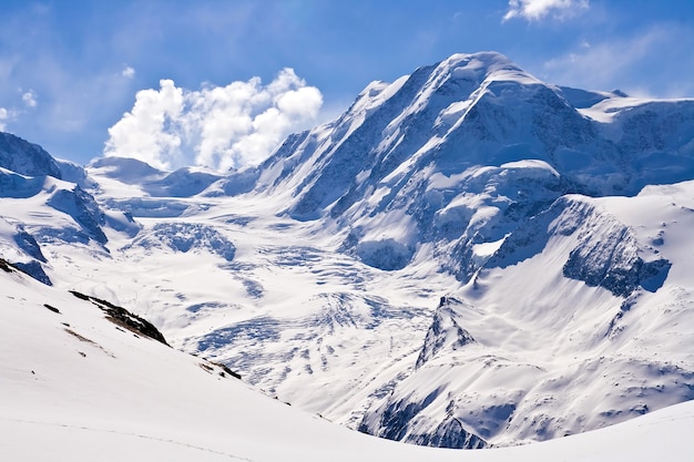 Alp na Suíça de gornergrat