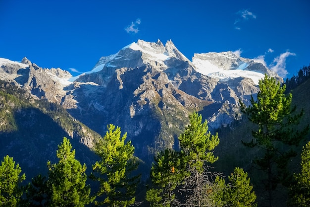 Alpenlandschaft von Tibet