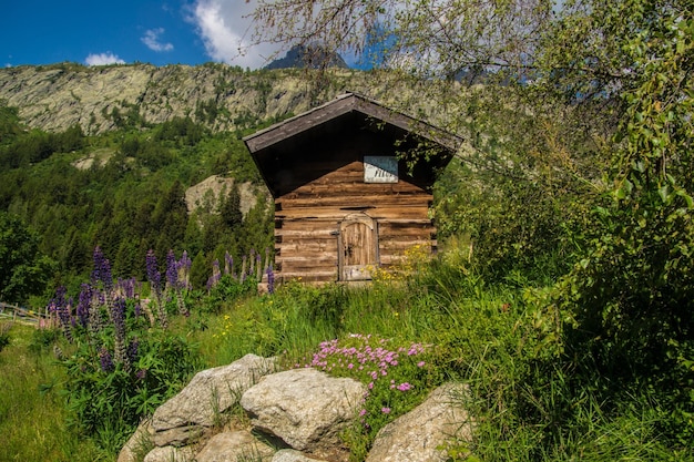 Alpes franceses paisagem