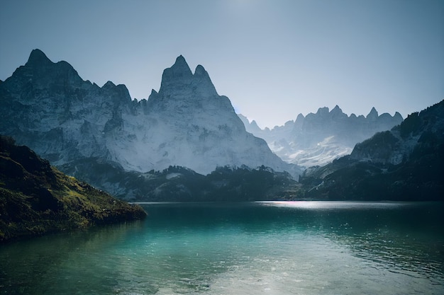 Alpes montanhas dolomitas