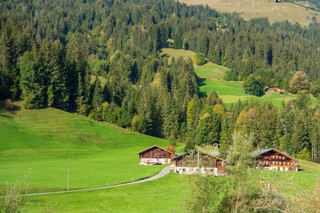 Los Alpes suizos.