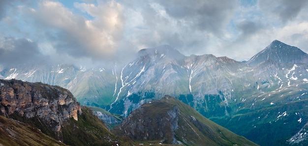 Alpes verano panorama Austria