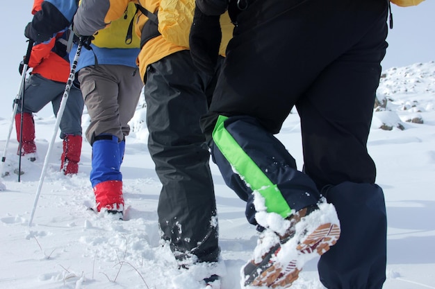 Alpinismo na neve