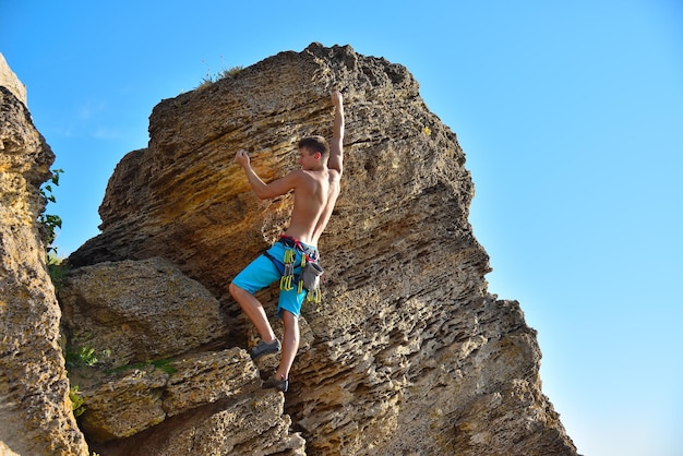 alpinista masculino