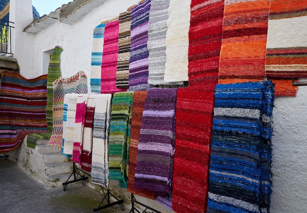 Alpujarras Decken Teppiche in Granada