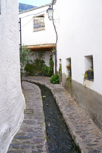 Alpujarras en el pueblo granadino de pampaneira.