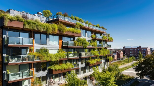 Alquiler de un edificio de apartamentos