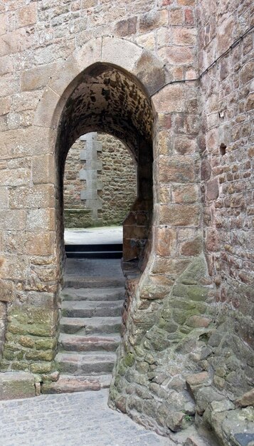 alrededor de la abadía de Mont Saint Michel