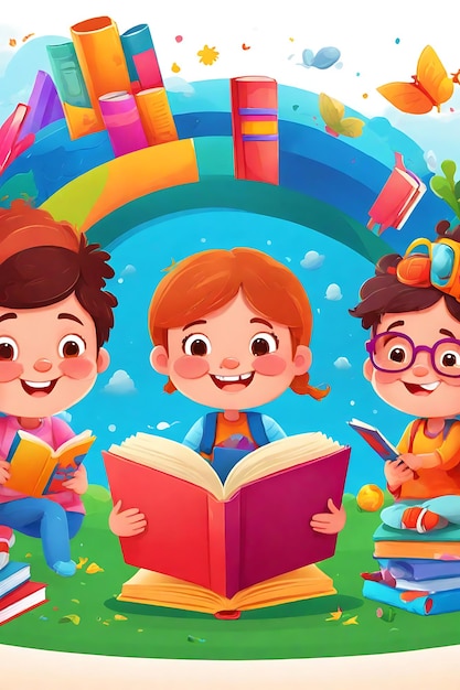 Alrededor del mundo en libros Los niños leen y celebran la magia de las palabras