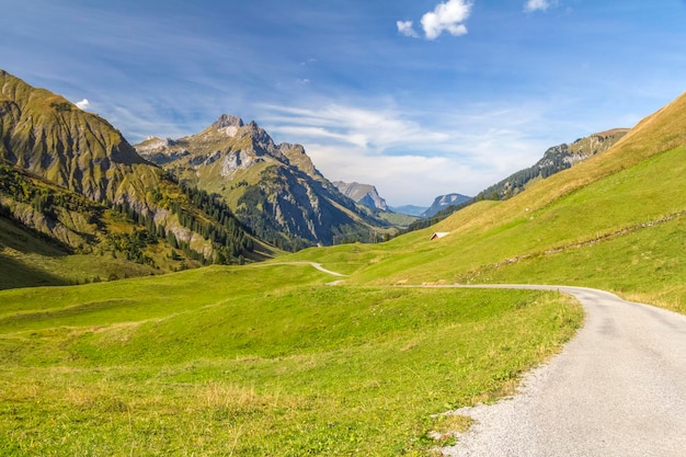 Alrededor de Schroecken en Austria