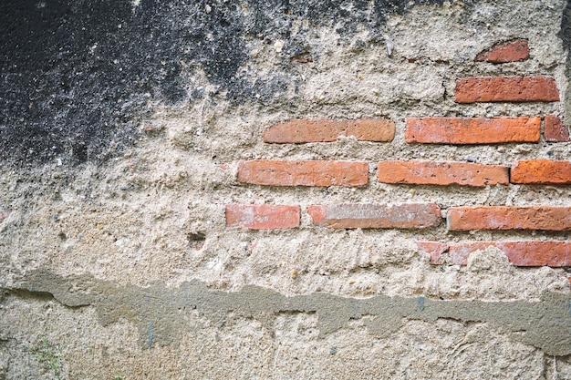 Foto als hintergrund können alte und alte backsteinmauern verwendet werden