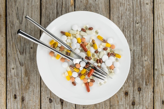 Als Mahlzeit zubereitete Drogen