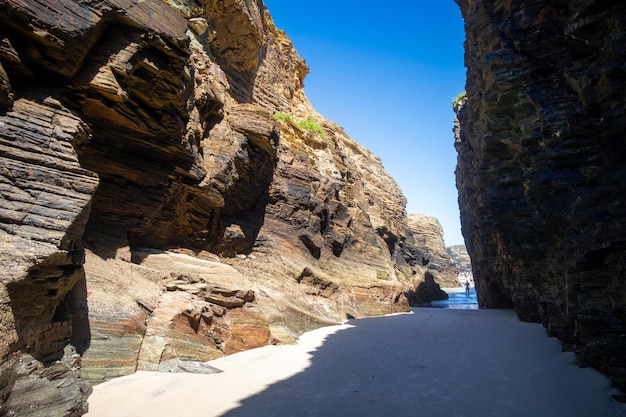 Als Strand Catedrais Strand der Kathedralen Galicien Spanien