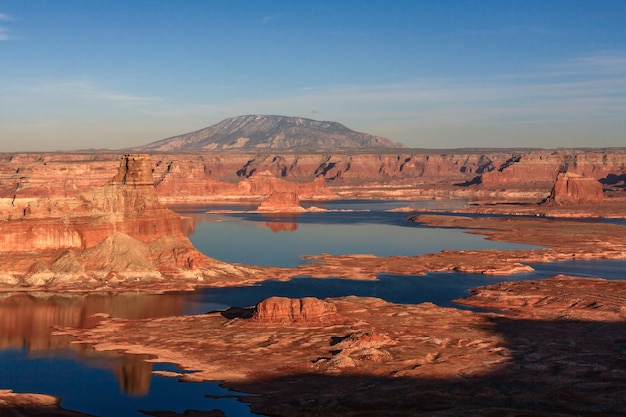 Alstom Point, Gunsight Butte und Padre Bay, Utah, USA