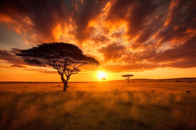 Alta definición hermoso paisaje de pastizales gran imagen