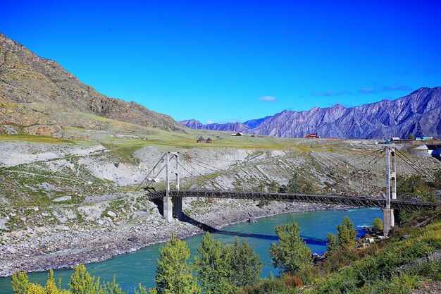 Altai montanha paisagem montanhas vista de fundo panorama