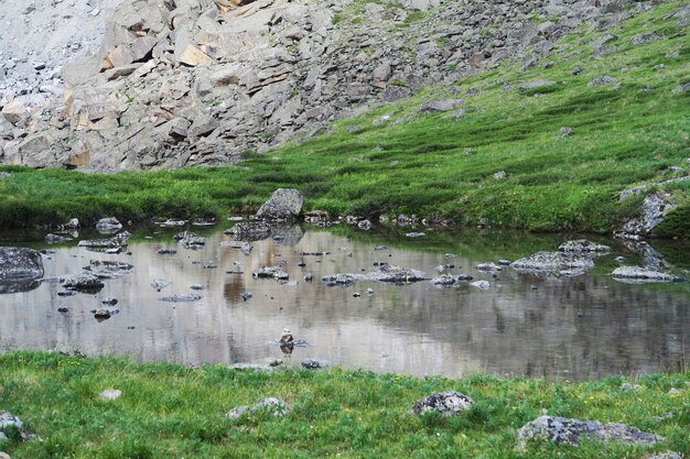 Altai See von Berggeistern