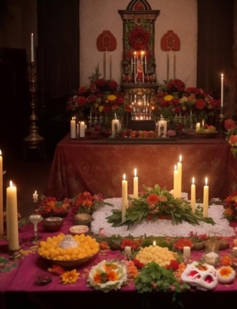 El altar es la tradición mexicana que cumple