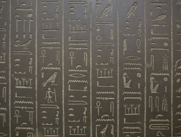 Alte ägyptische Hieroglyphen