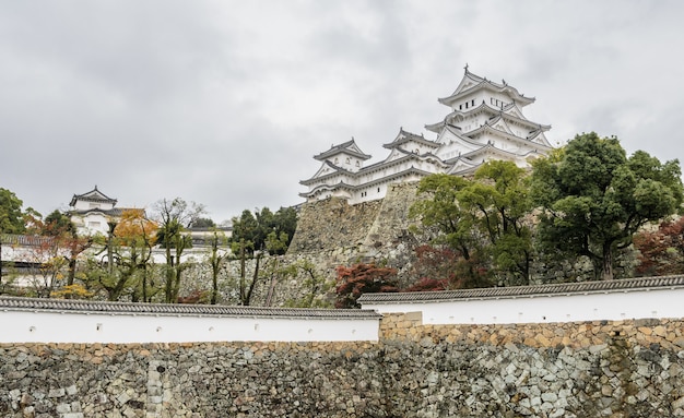 Alte Architektur der Burg Himeji in der Präfektur Hyogo, Japan