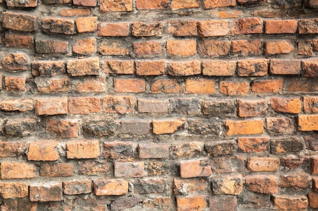 Alte Backsteinmauer Hintergrundbeschaffenheit