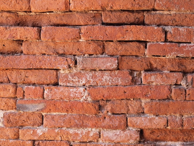 Alte Backsteinmauer in einem Hintergrund