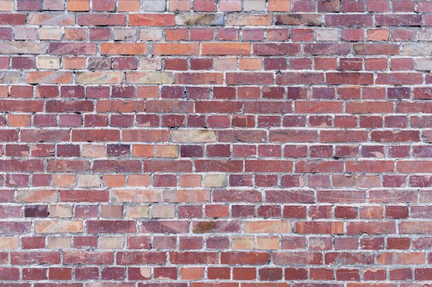 Alte Backsteinmauer in einem Hintergrundbild.