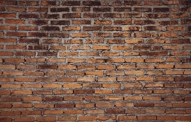 Alte Backsteinmauer mit Schattentextur kann als Hintergrund verwendet werden