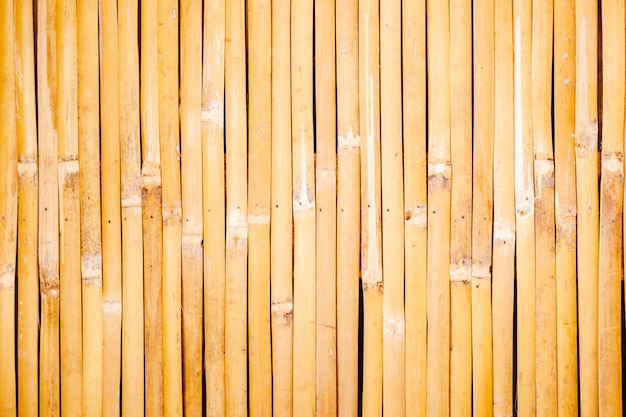 Alte Bambusplankenzaunbeschaffenheit für Hintergrund