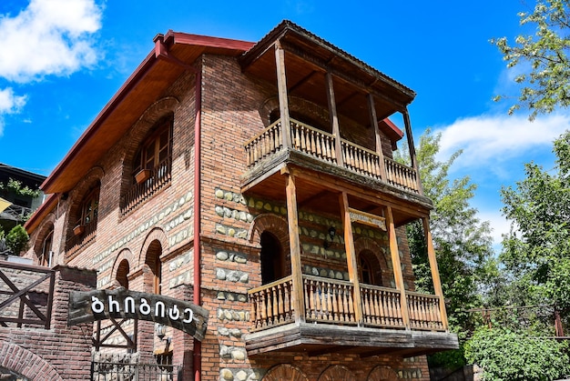 Alte Befestigungsanlagen in Sighnaghi, der Hauptstadt der Weinregion Kachetien in Georgia Caucasus Alazani Valley