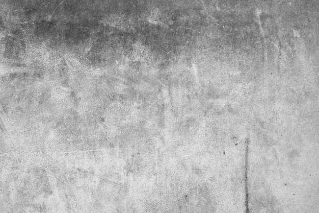 Alte Betonwand In schwarzer und weißer Farbe Zementwand gebrochene Wand Hintergrundtextur