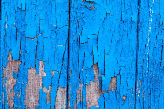 Alte blaue Holz HintergrundtexturTextfreiraum