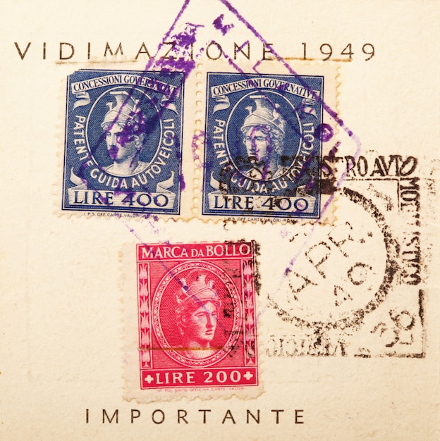 Alte briefmarken und briefmarken