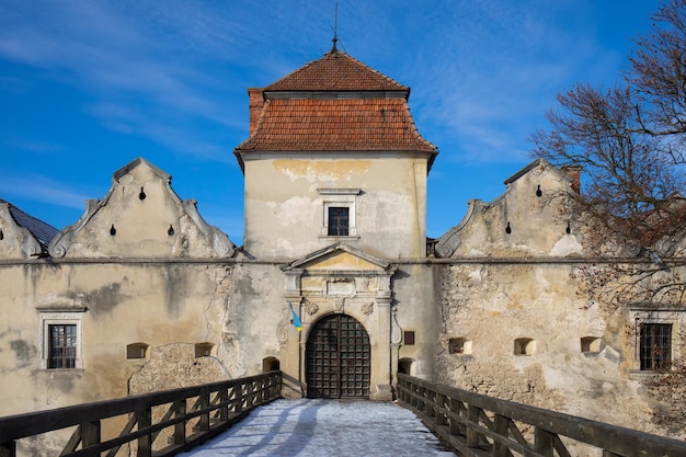 Alte Burg Svirzh in der Westukraine